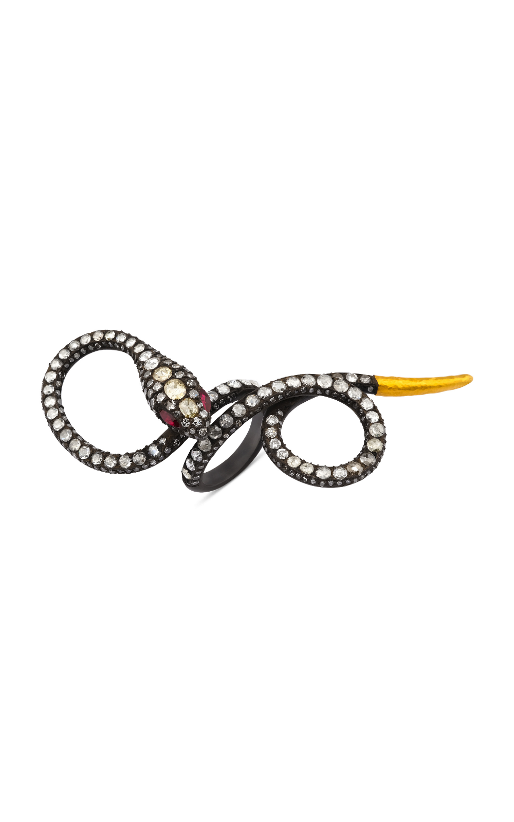 Diamond Snake Ring