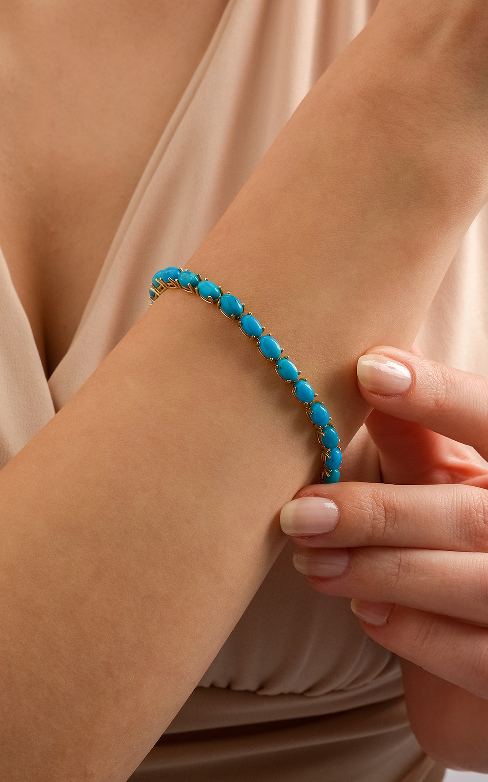 Turquoise Tennis Bracelet