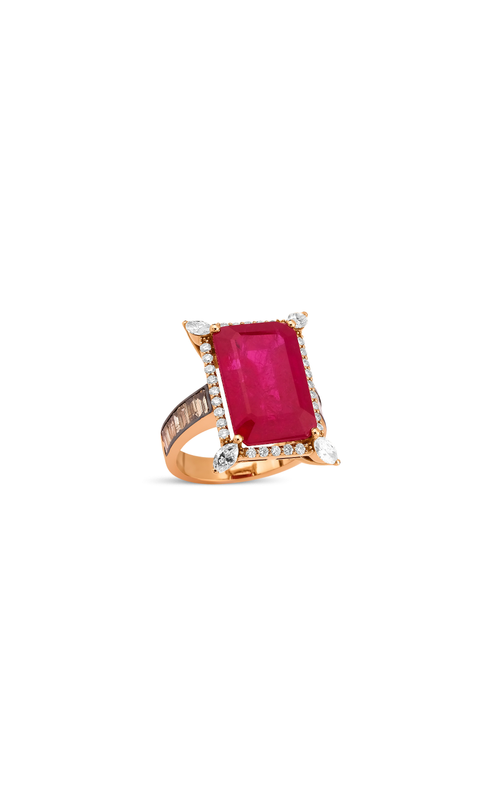 Ruby Marquise Diamond Ring – ASPENDOS JEWELLERY